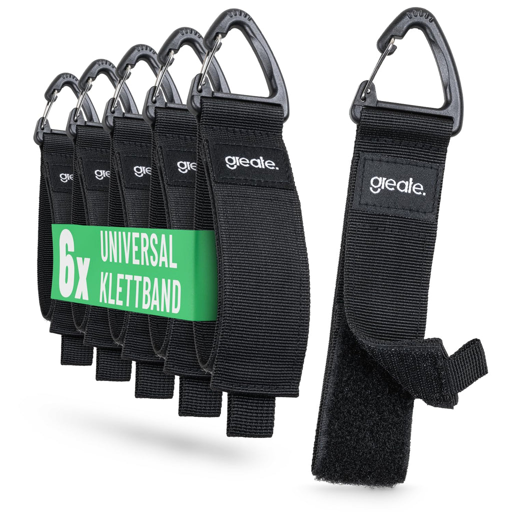 greate 6er Pack Verlängerungskabel Organizer & Aufhänger bis 22kg