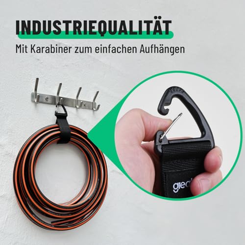 greate 6er Pack Verlängerungskabel Organizer & Aufhänger bis 22kg