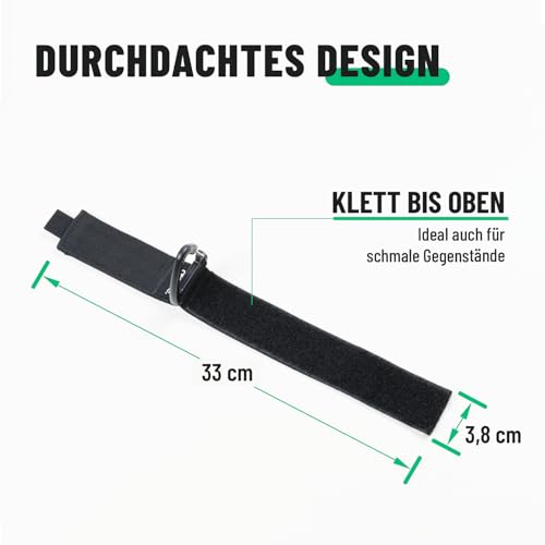 greate 6er Pack Verlängerungskabel Organizer & Aufhänger bis 22kg