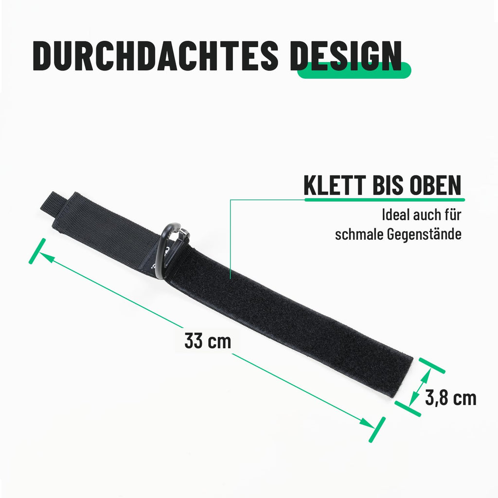 greate 6er Pack Verlängerungskabel Organizer & Aufhänger bis 22kg