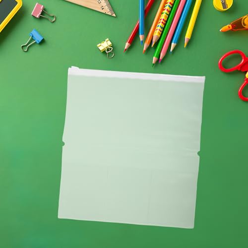 6 Stück Transparenter Mattierter Reißverschlussbeutel aus PVC