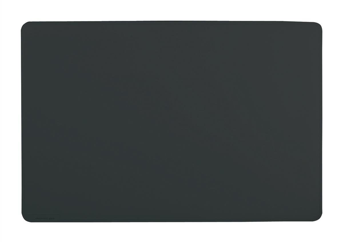 Durable 710301 Schreibunterlage (mit Dekorrille, 650 x 520 mm) 1 Stück, schwarz