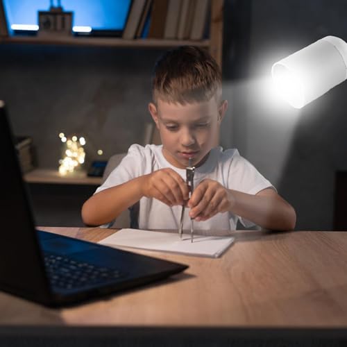 2 Stück Klemmleuchte,LED Lampenfassung E27, Klemmlampe 360° Einstellbar,Klemmlampe mit Flexiblem Schwanenhals und Schalter,LED Leselampe Bett für Lesen Innen Beleuchtung,Klemmleuchte, Weiß