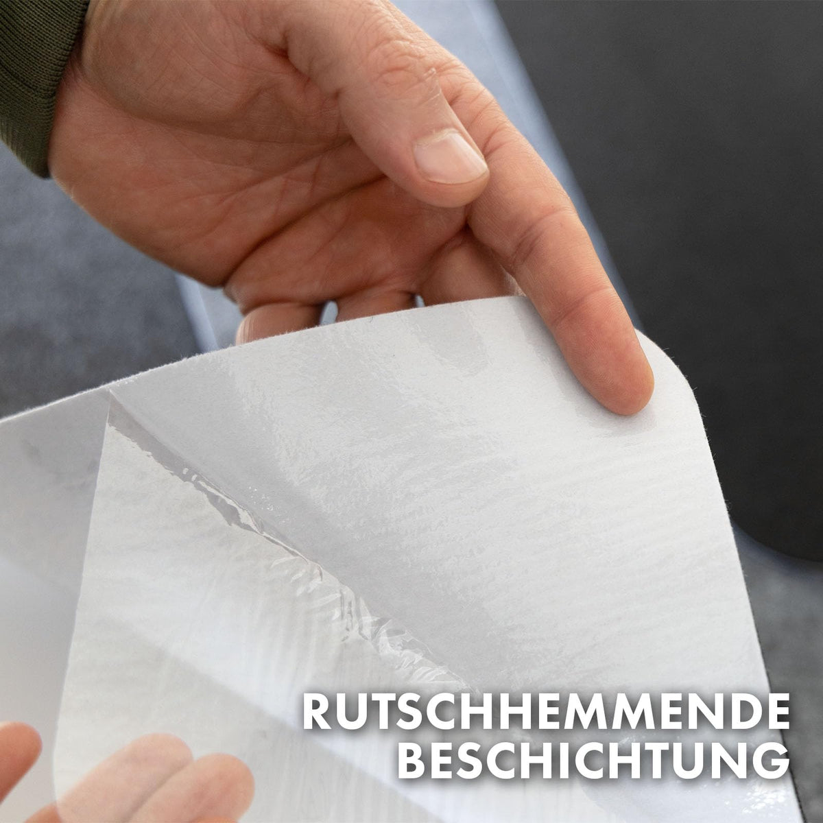 OfficeMarshal Bodenschutzmatte 100x120cm Bürostuhl Teppich Unterlage schwarz für Hartböden - Schützt Fliesen Parkett + Laminat vor Bürostuhl, Fitnessgeräten und herunterfallenden Gegenständen (Viking)
