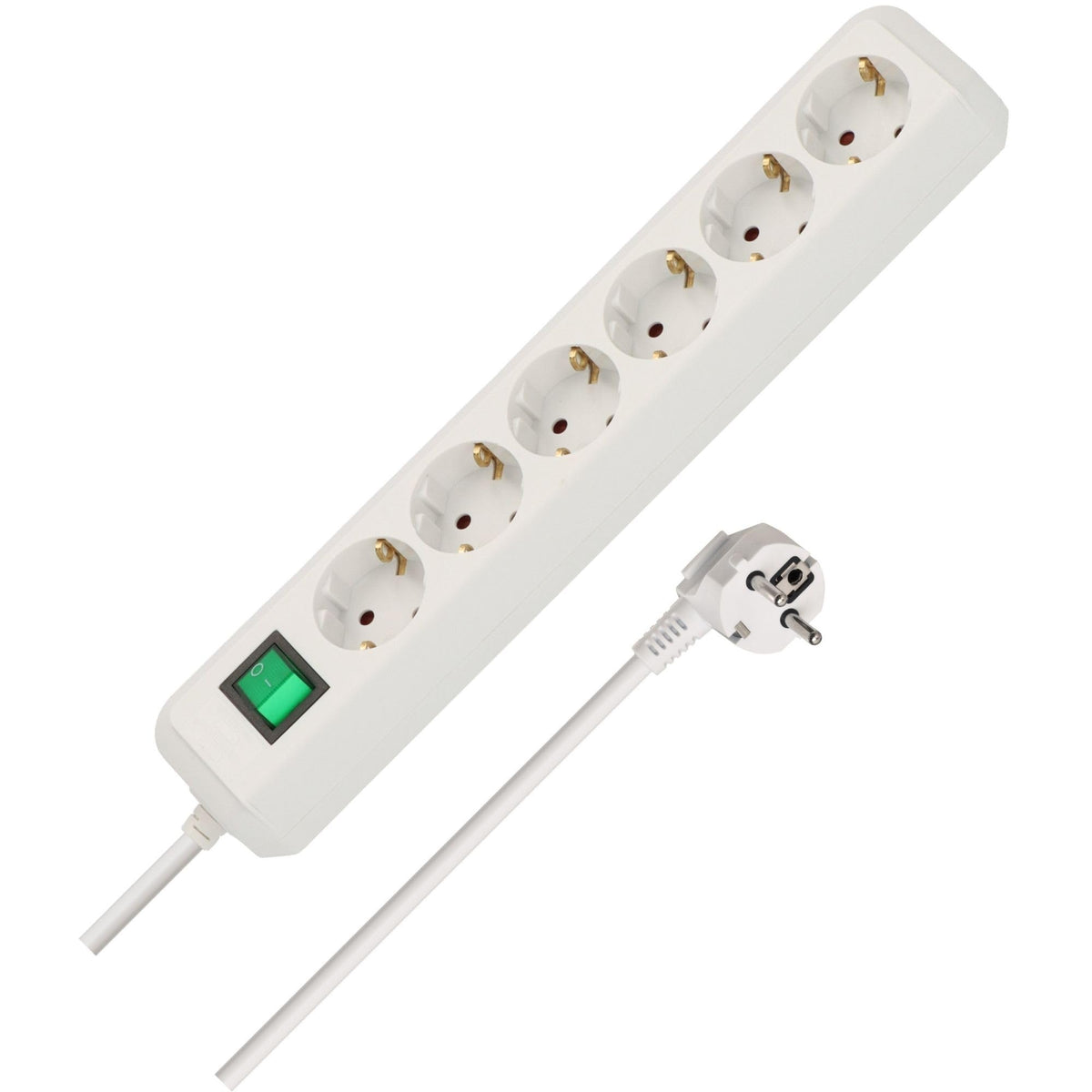 Brennenstuhl Eco-Line, Steckdosenleiste 6-Fach