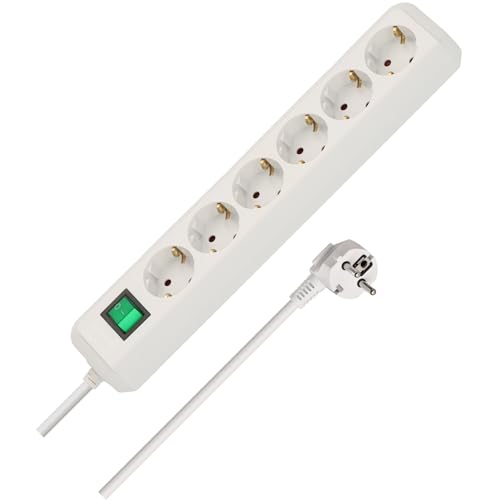 Brennenstuhl Eco-Line, Steckdosenleiste 6-Fach