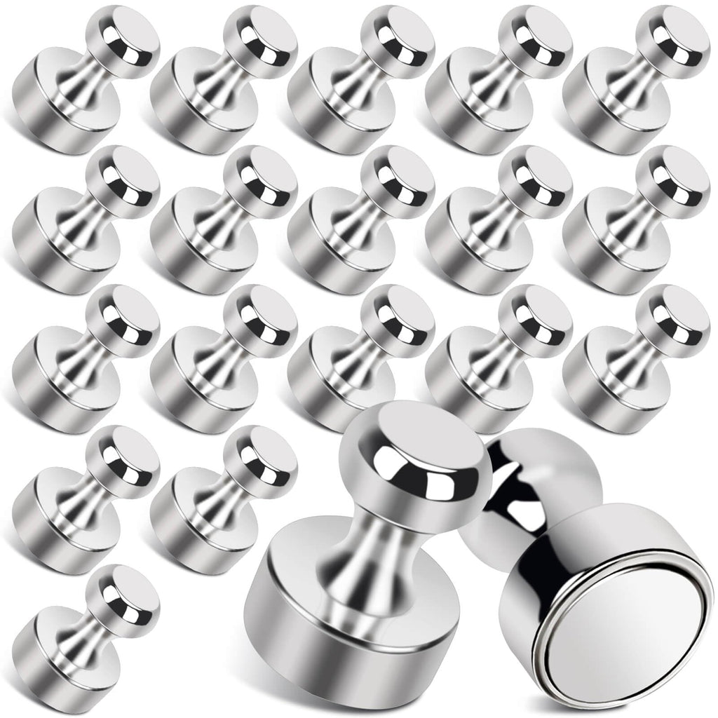 Neodym Magnete - 20 Stück Stark, Extra Stark für Kühlschrank, Whiteboard, Büro- & Küchendekoration
