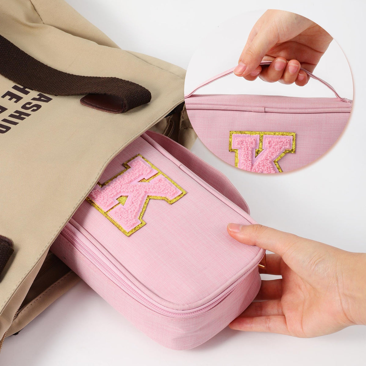 YOOLIFE Mäppchen Mädchen Federmäppchen Federtasche Kinder Federmappe Rosa L