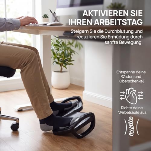 bonmedico Fußwippe Schreibtisch höhenverstellbar Fußstütze Büro