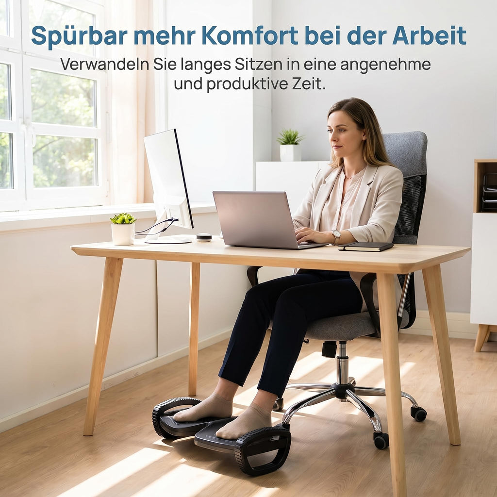bonmedico Fußwippe Schreibtisch höhenverstellbar Fußstütze Büro