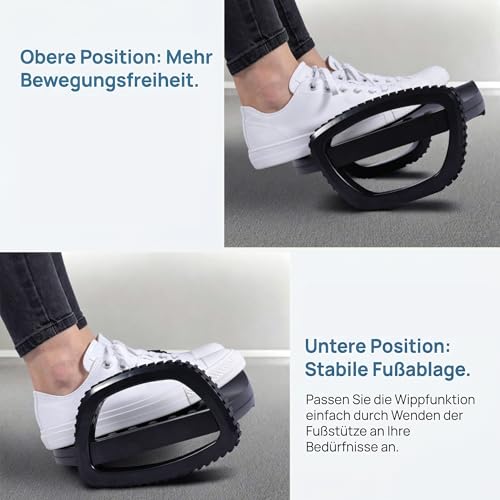 bonmedico Fußwippe Schreibtisch höhenverstellbar Fußstütze Büro