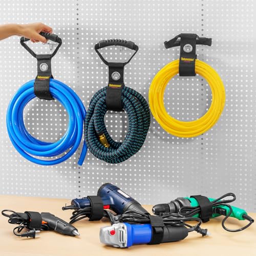 Verlängerungskabel & Schlauch-Organisierer mit Griff (2er-Pack, 55cm)