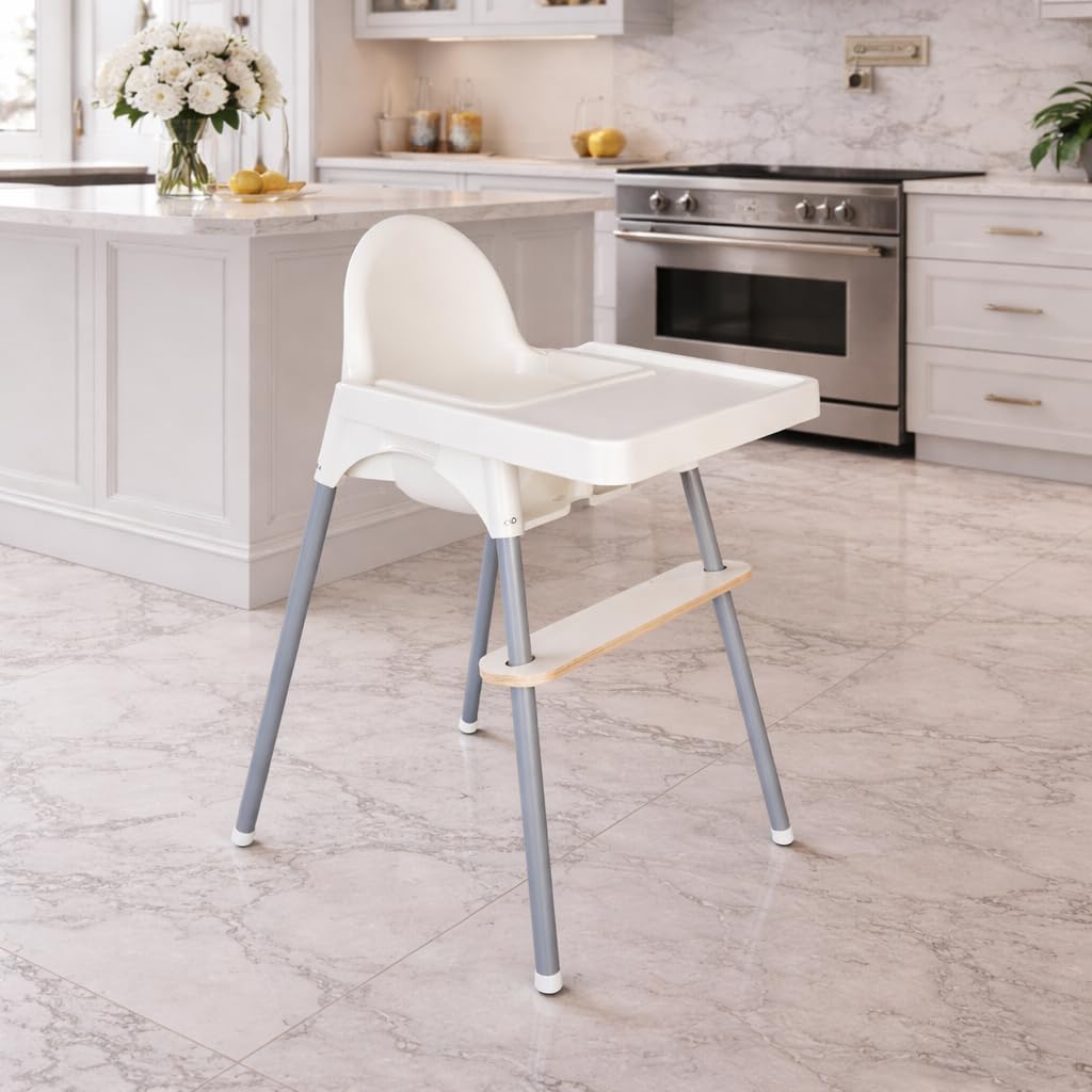 Fußstütze für IKEA Antilop Hochstuhl – personalisierte, verstellbare Fußstütze, kompatibel mit IKEA Antilop Hochstuhl-Zubehör Fußhocker