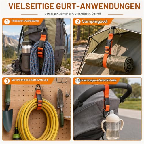 16 Pcs Verlängerungskabel Organizer Schwerkraftspannung Schlauchaufhängung