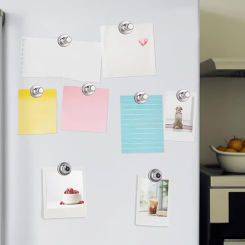 Starke Magnete, 18 Stück Neodym Magnete Extra Stark, Mini Magnet für Magnettafel, Kleine Magnet für Whiteboard, Kühlschrank Kegelmagnete Kleine Kühlschrankmagnete für Pinnwand Büro