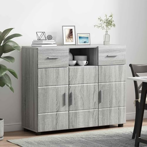 Holzschrank Graues Sonoma 88,5 x 30,5 x 73 cm