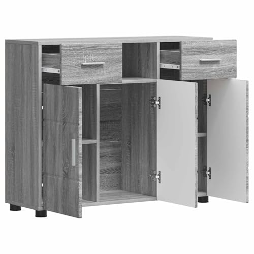 Holzschrank Graues Sonoma 88,5 x 30,5 x 73 cm