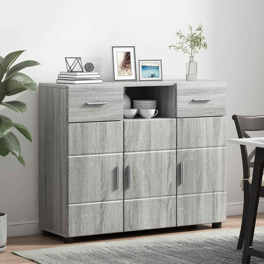 Holzschrank Graues Sonoma 88,5 x 30,5 x 73 cm