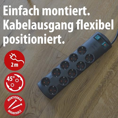 Brennenstuhl Primera-Line Steckdosenleiste 10-Fach