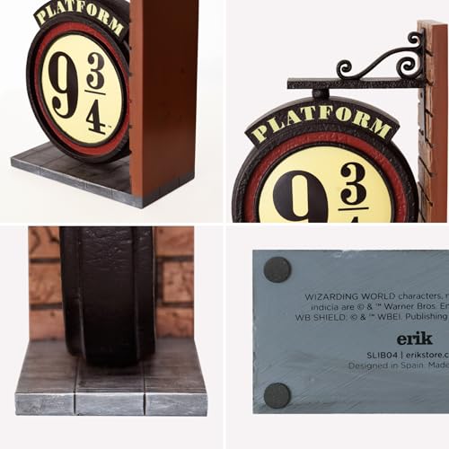 Grupo Erik Harry Potter Gleis 9 3/4 Buchstütze Buchständer Geschenke Deko