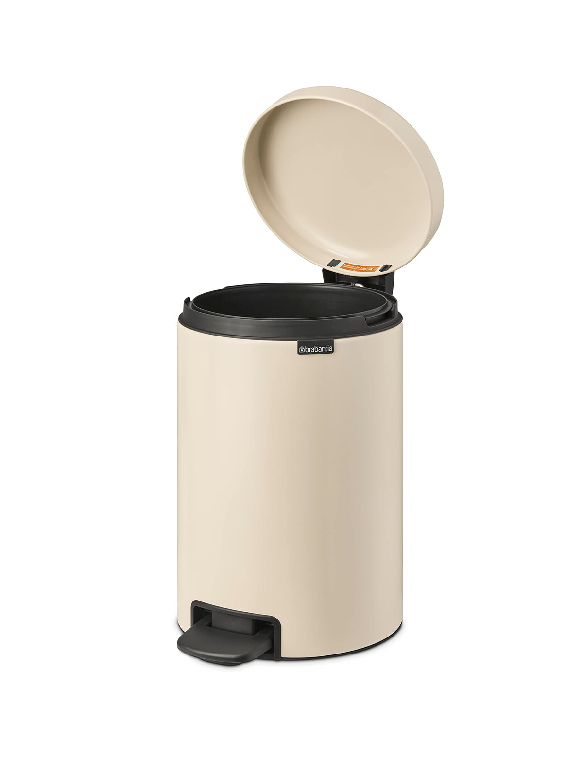 Brabantia NewIcon Treteimer, Soft Beige, 12 l