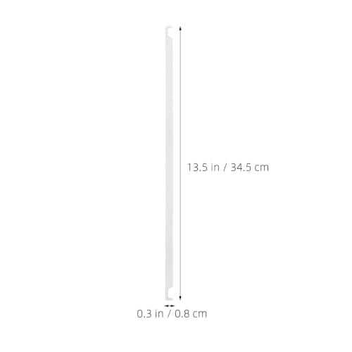 INOOMP Hängeregistraturschienen 34,5cm 12 Stück Metallstangen