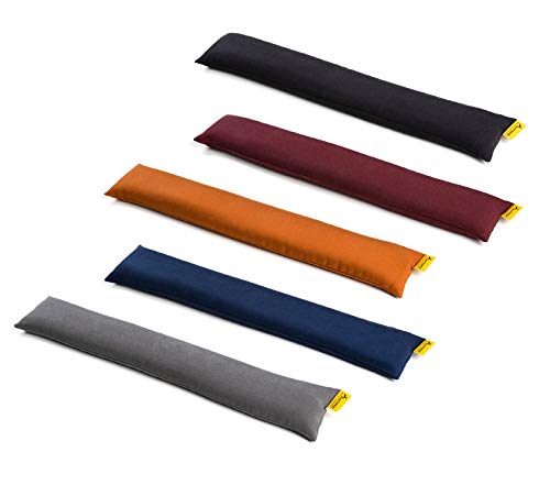 Handgelenkauflage für die Tastatur - ergonomische Handballenauflage aus Bio-Hirsespreu, Anti-Sehnenscheidenprobleme für Laptop & Computer, Wirst Rest in Schwarz