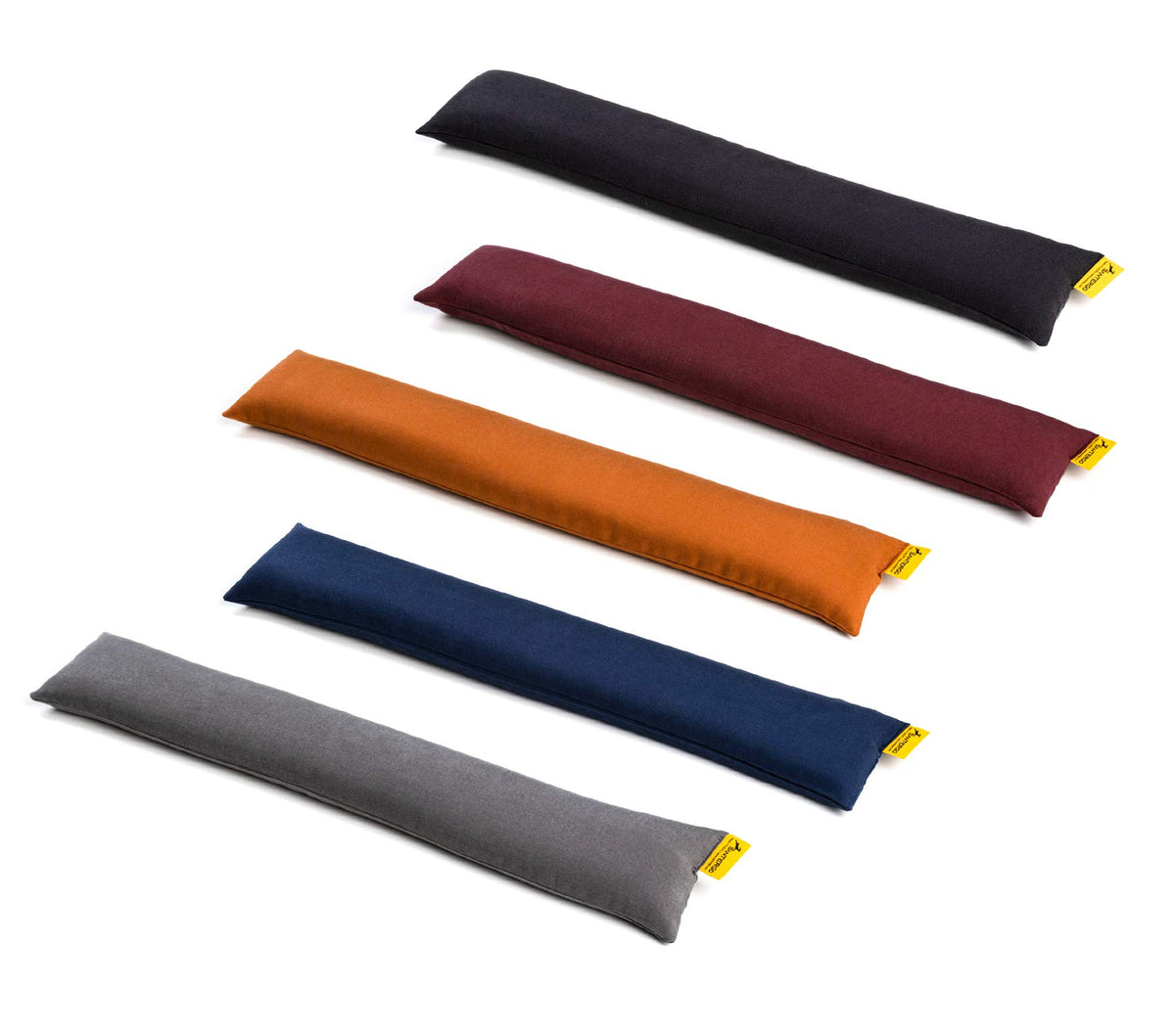 Handgelenkauflage für die Tastatur - ergonomische Handballenauflage aus Bio-Hirsespreu, Anti-Sehnenscheidenprobleme für Laptop & Computer, Wirst Rest in Schwarz
