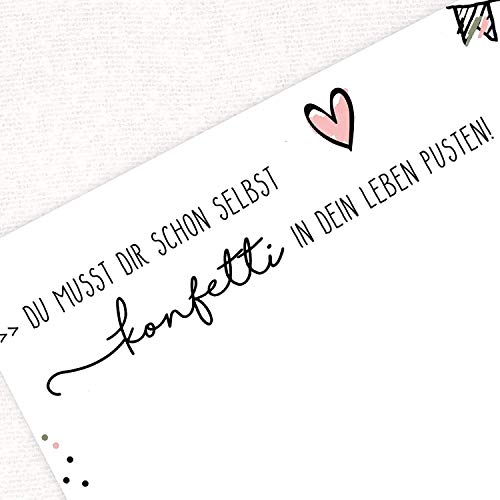 younikat Schreibtischunterlage Konfetti - Papier DIN A2 - dv729