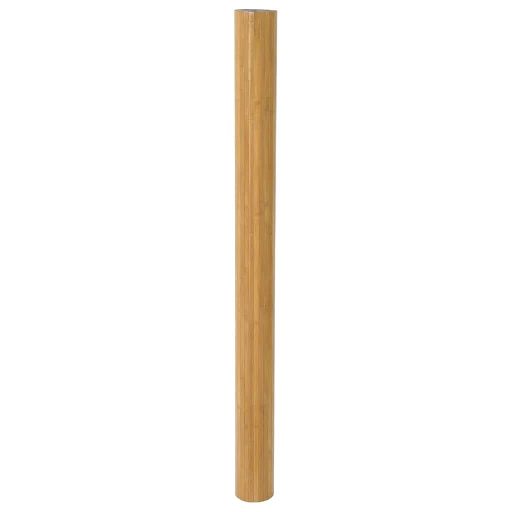 vidaXL Raumteiler Sichtschutz Spanische Wand Hochwertig Bambusmatte Trennwand Terrasse Flexibel Paravent Bambus mit Vlies-Rückseite Natur 250x165 cm