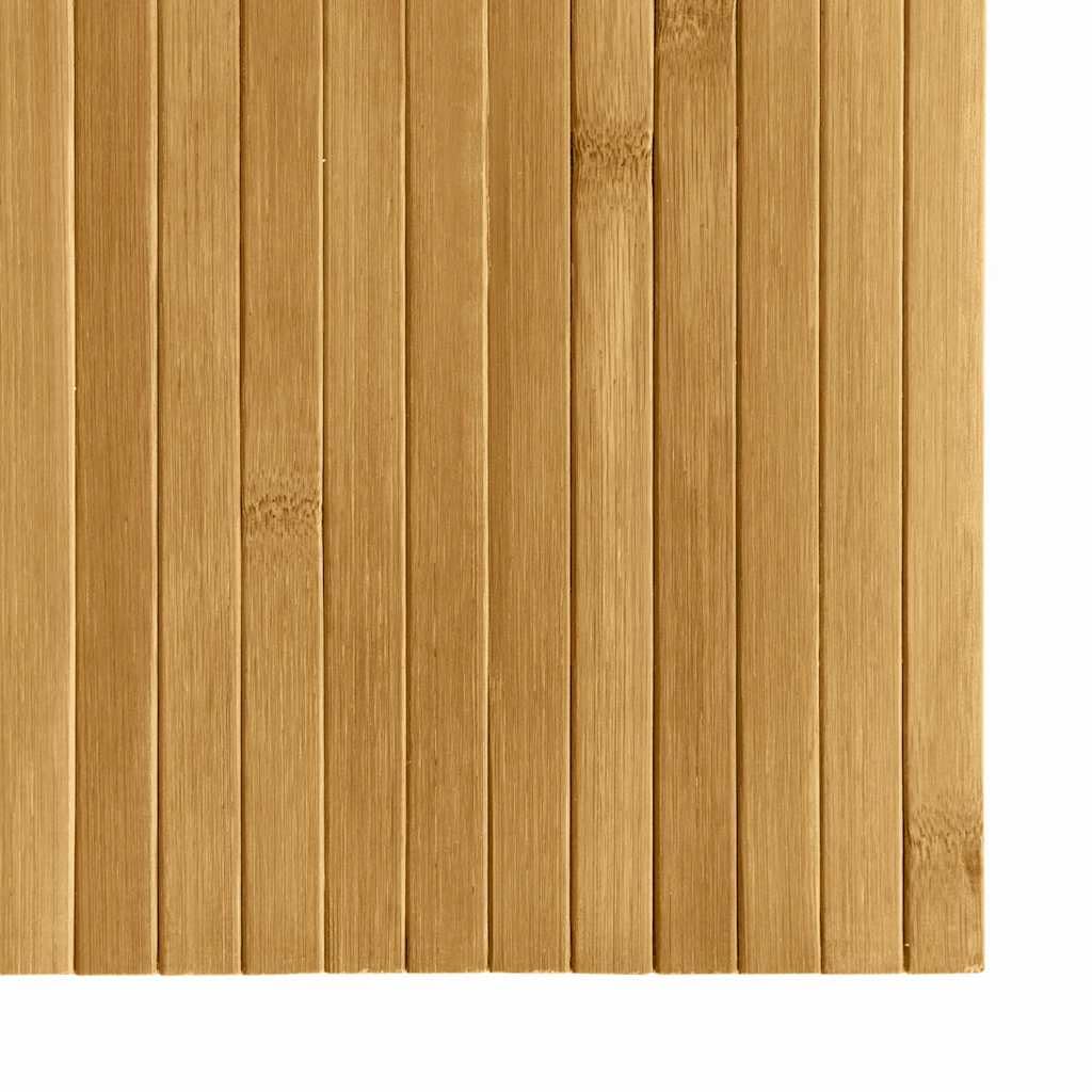 vidaXL Raumteiler Sichtschutz Spanische Wand Hochwertig Bambusmatte Trennwand Terrasse Flexibel Paravent Bambus mit Vlies-Rückseite Natur 250x165 cm