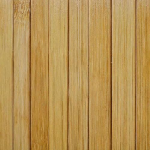 vidaXL Raumteiler Sichtschutz Spanische Wand Hochwertig Bambusmatte Trennwand Terrasse Flexibel Paravent Bambus mit Vlies-Rückseite Natur 250x165 cm