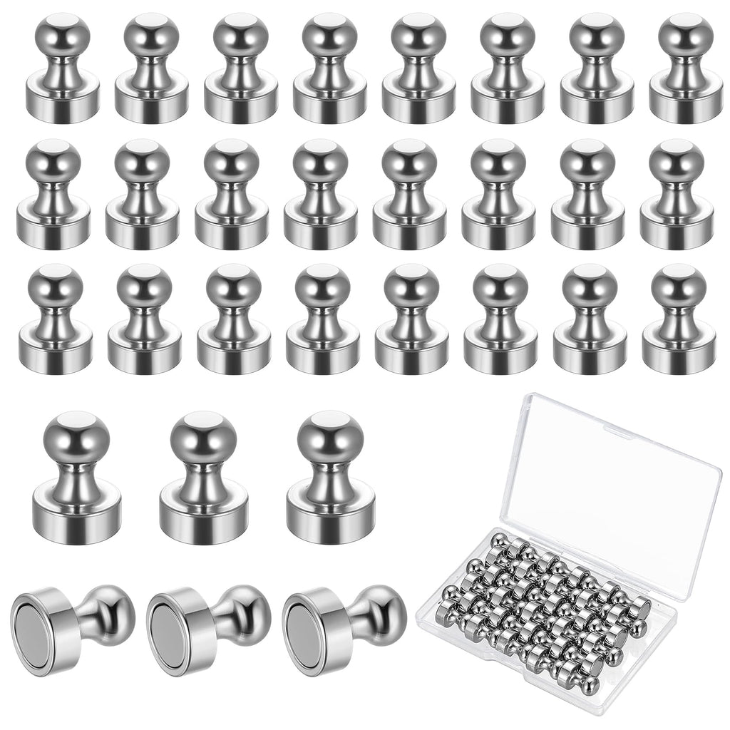 30 Stück Magnete für Magnettafel, Kleine Neodym Magnete Extra Stark, kühlschrankmagnete für Whiteboard Pinnwand Notenmagnete Home Büro Magnet Extra Stark(12 x 16mm)