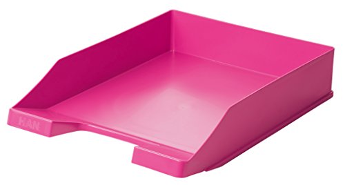 Han Briefablage A4 modern Colours je 1 orange, hellblau, pink, hellgün und lila (5er Pack)