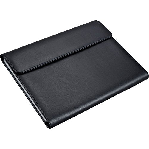 ALASSIO 31511 Fächermappe A4 VADO, Dokumentenmappe 33 x 26 x 4 cm, Schwarz