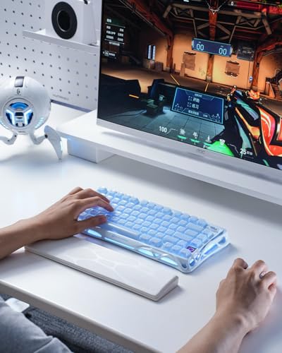 GravaStar Tastatur Handgelenkauflage Pad-Weiß