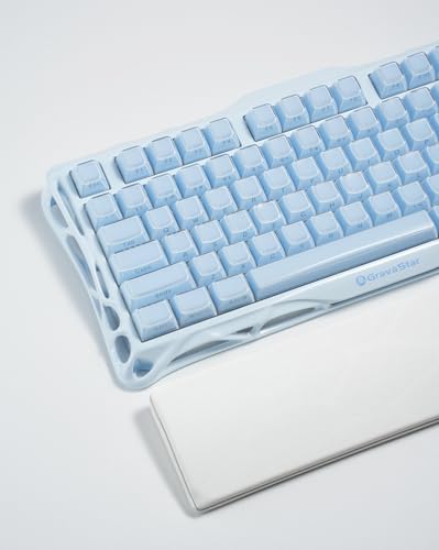 GravaStar Tastatur Handgelenkauflage Pad-Weiß