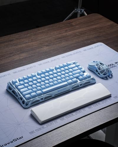 GravaStar Tastatur Handgelenkauflage Pad-Weiß