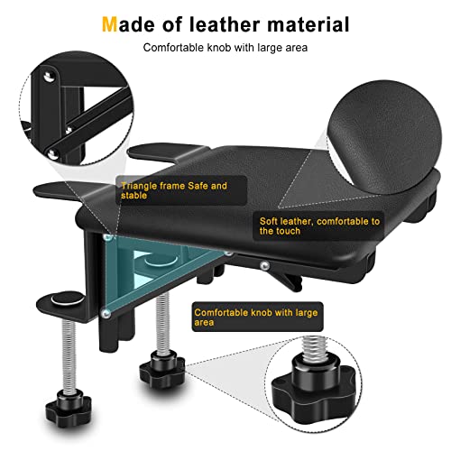 Armauflage schreibtisch Extender, Ergonomische faltbare Computertisch Armlehnenstütze Armlehne Handgelenkauflage für Zuhause und Büro