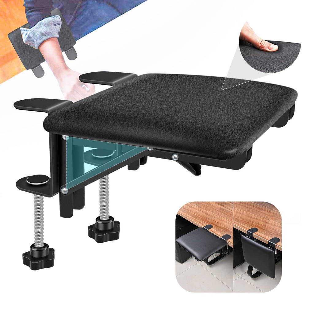 Armauflage schreibtisch Extender, Ergonomische faltbare Computertisch Armlehnenstütze Armlehne Handgelenkauflage für Zuhause und Büro