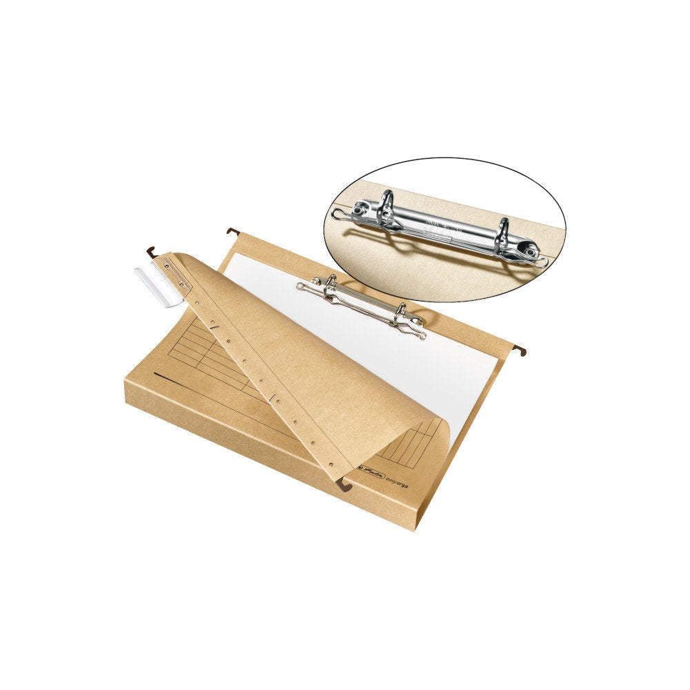 Herlitz Hängesammler A4, Rückenbreite 4 cm, Hängeregister, 8 Stück