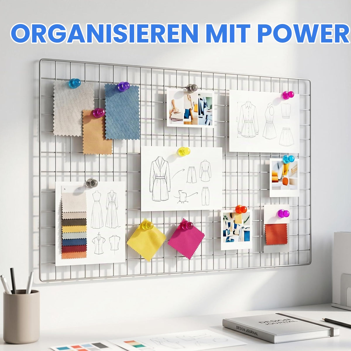 42-STK Starke Neodym-Magnete für Whiteboard & Pinnwand,Klein Mini-Magnete