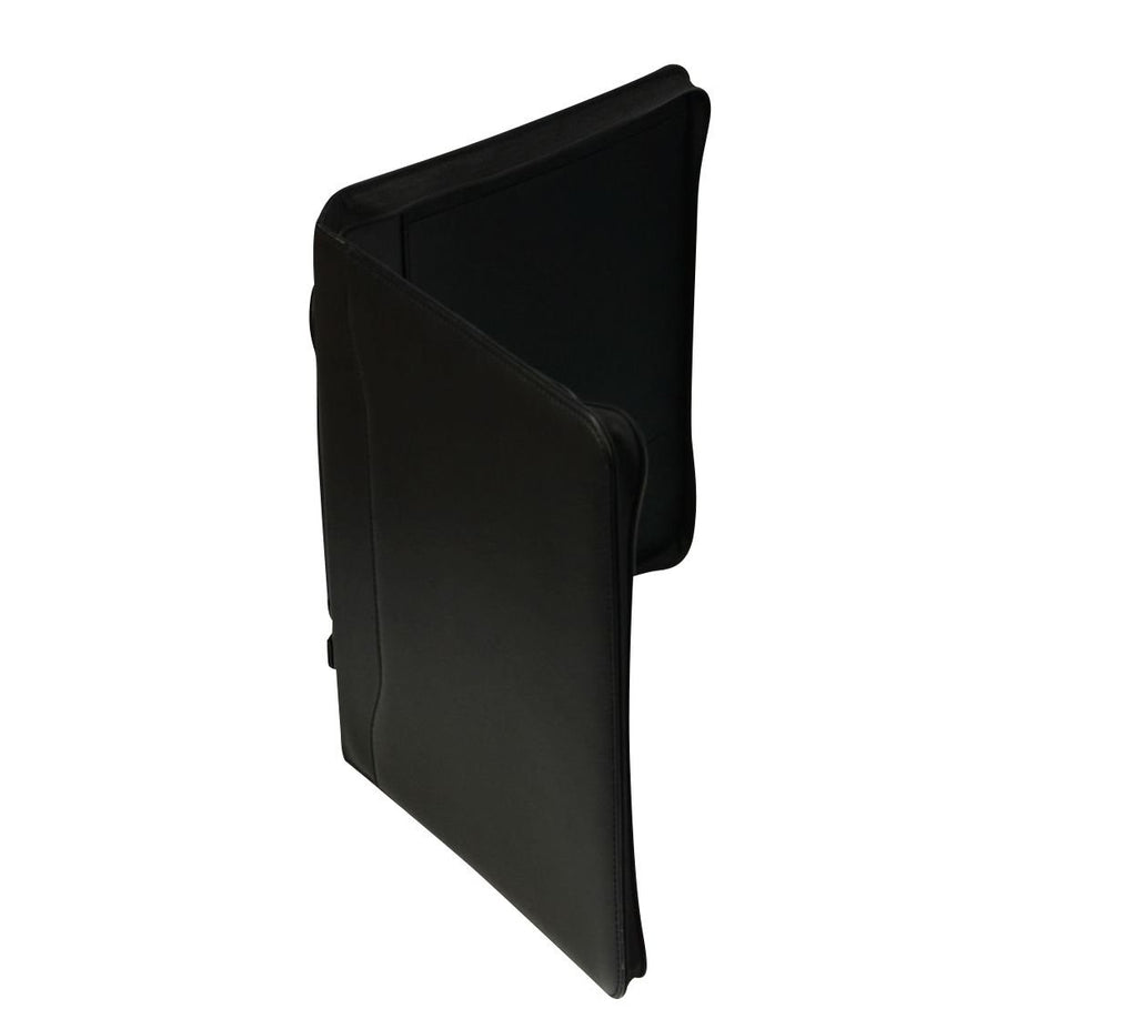 ALASSIO 30025 Tagungsmappe A4 Arezzo, Ringbuchmappe 36 × 30 × 6 cm, Schwarz