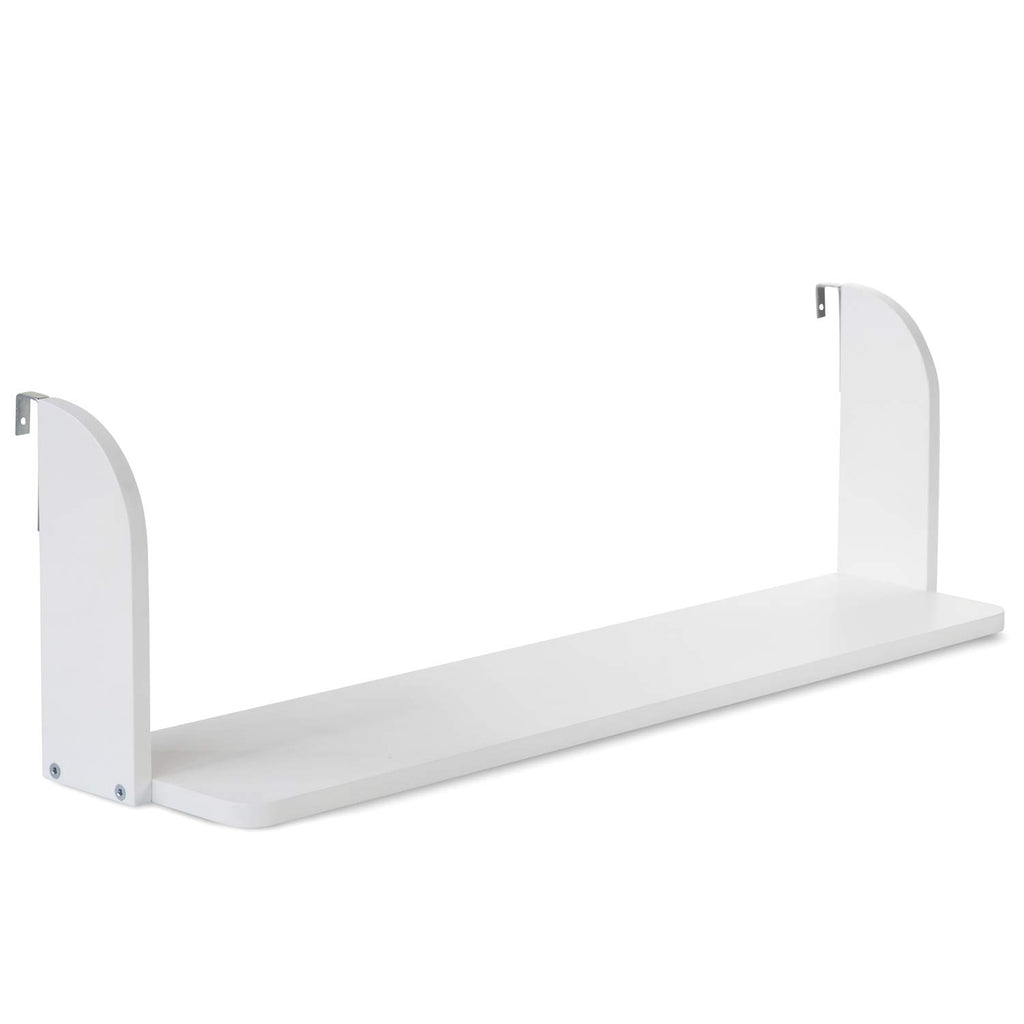 Homestyle4u 1906 Einhängeregal Hochbett Weiss Holz
