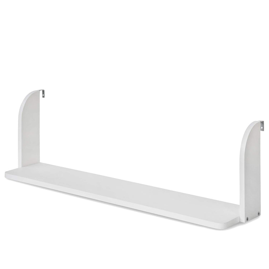 Homestyle4u 1906 Einhängeregal Hochbett Weiss Holz