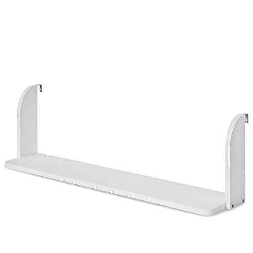 Homestyle4u 1906 Einhängeregal Hochbett Weiss Holz