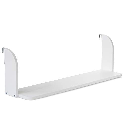 Homestyle4u 1906 Einhängeregal Hochbett Weiss Holz