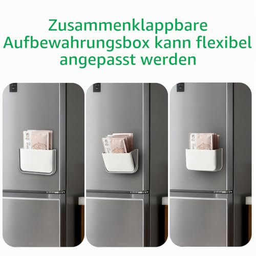 FRETONBA Magnetischer Stiftehalter Faltbarer, Magnetisch Marker Organizer