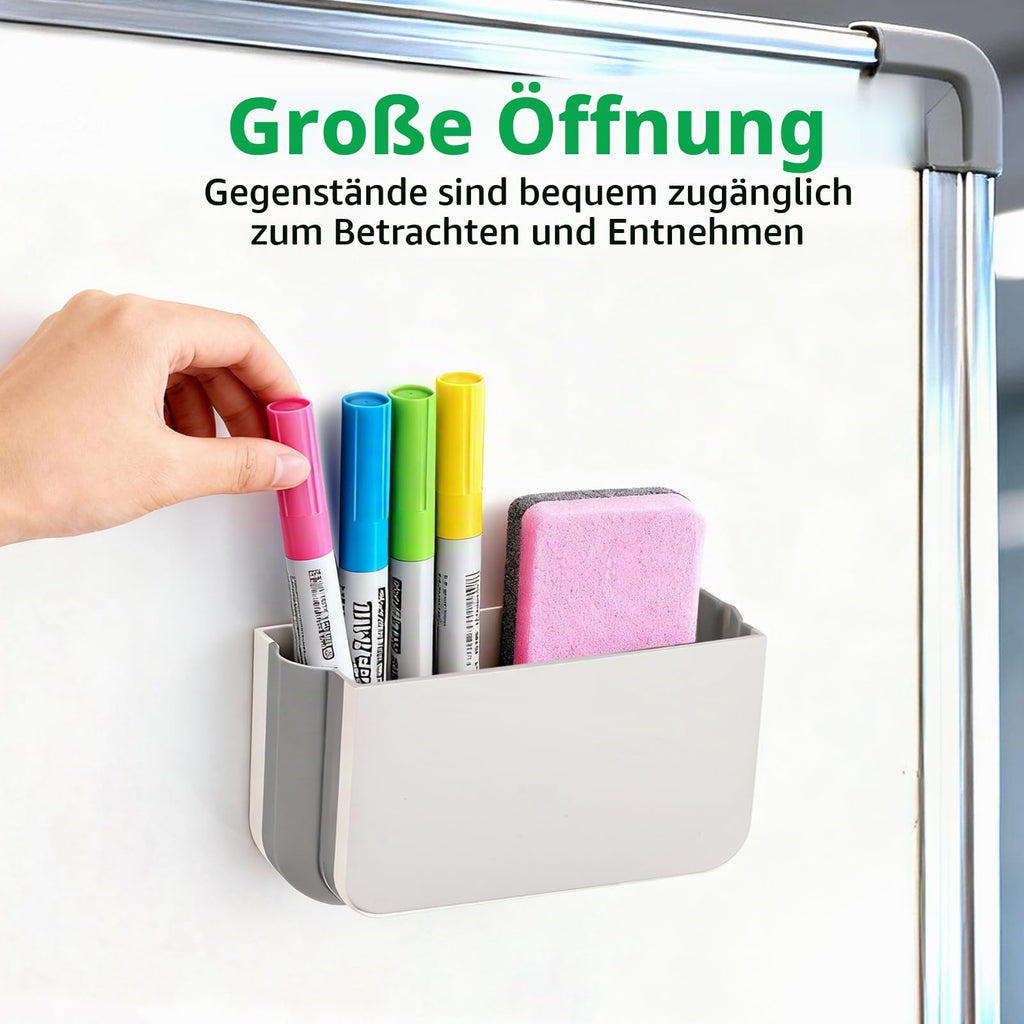 FRETONBA Magnetischer Stiftehalter Faltbarer, Magnetisch Marker Organizer
