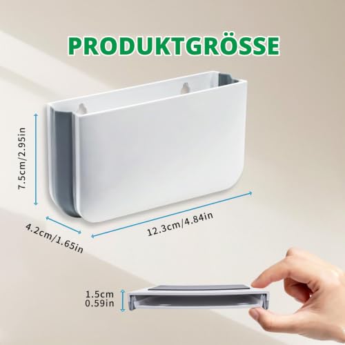 FRETONBA Magnetischer Stiftehalter Faltbarer, Magnetisch Marker Organizer